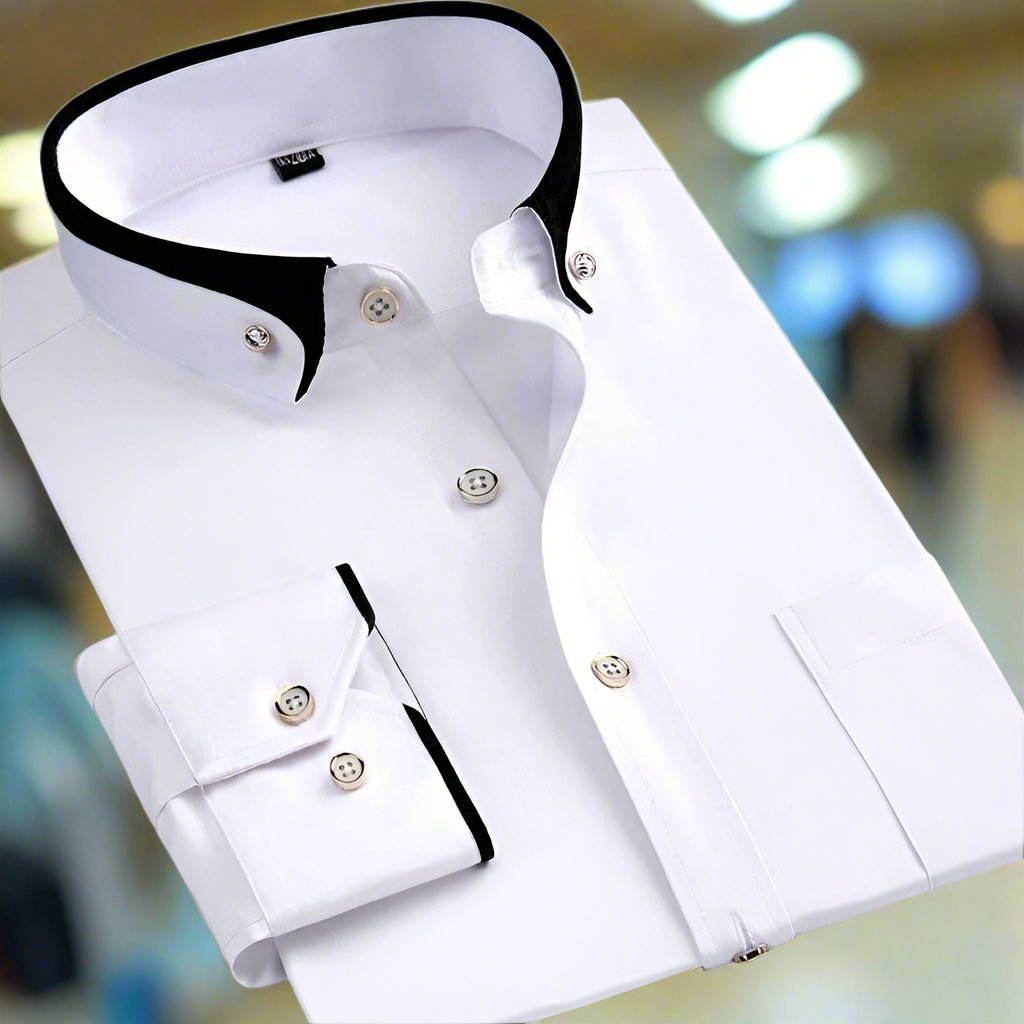 Mason | Long Sleeve Button-Down Shirt