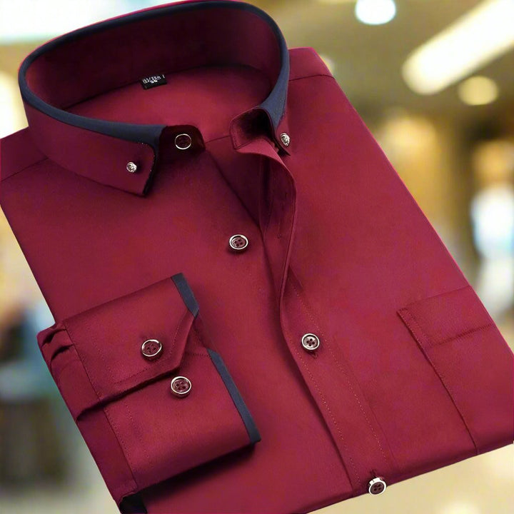 Mason | Long Sleeve Button-Down Shirt