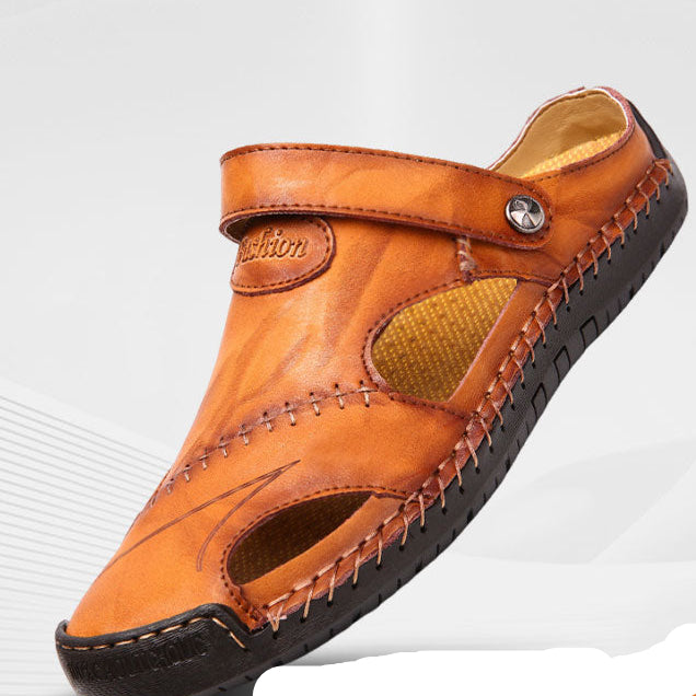 Sam | Soft Leather Breathable Outdoor Sandals