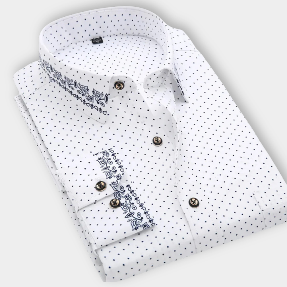 Harry | Nautical Print Shirt