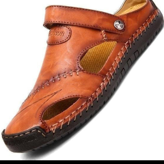 Sam | Soft Leather Breathable Outdoor Sandals