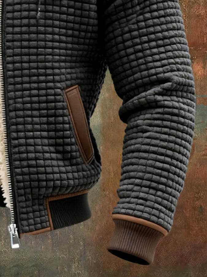 Meyer | Retro Outdoor Jacket with Checkered Pattern