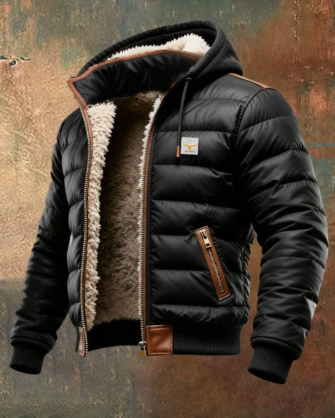 William | Elegant Sherpa Quilted Jacket for Men