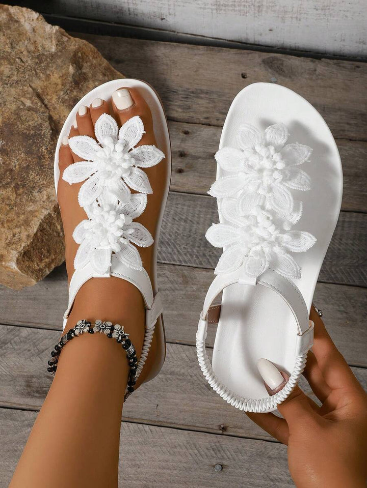 Flora | Elegant Floral Sandals