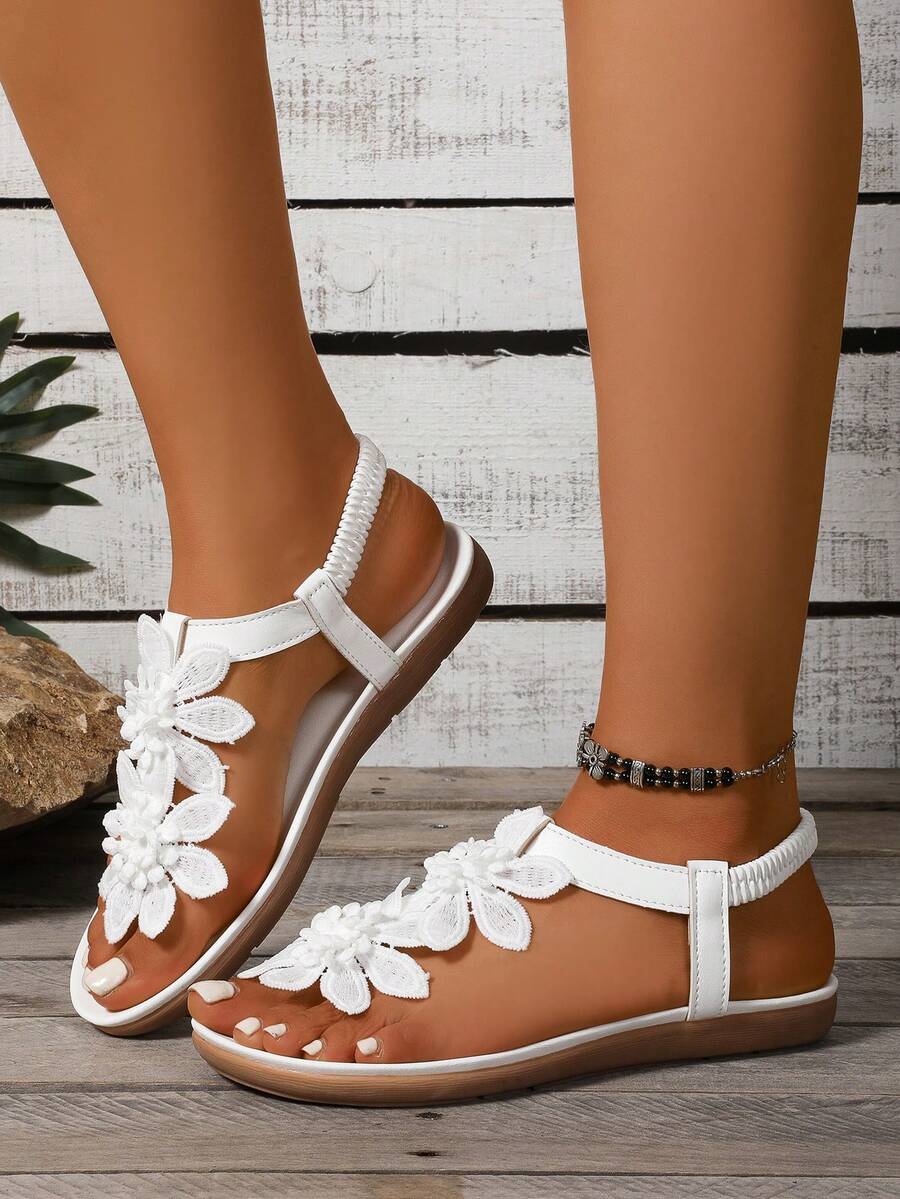 Flora | Elegant Floral Sandals