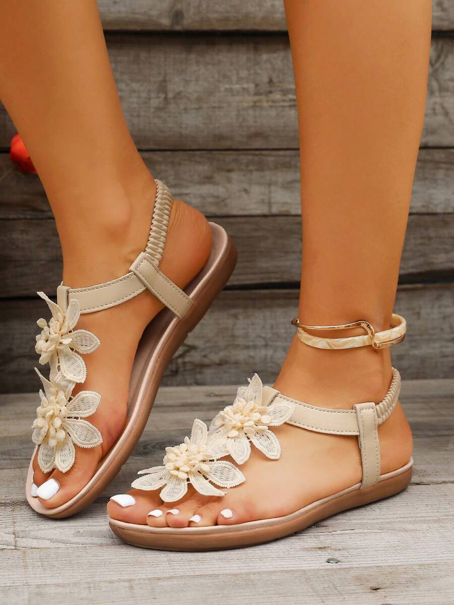 Flora | Elegant Floral Sandals