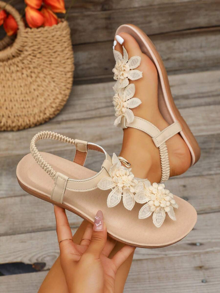 Flora | Elegant Floral Sandals