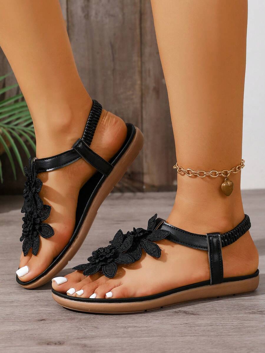 Flora | Elegant Floral Sandals