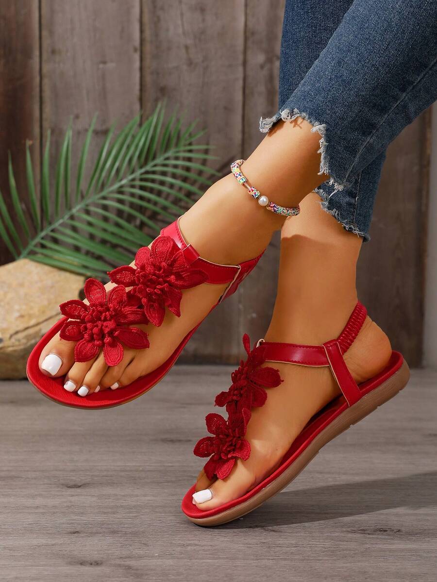 Flora | Elegant Floral Sandals