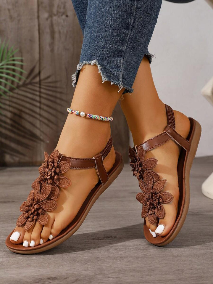 Flora | Elegant Floral Sandals