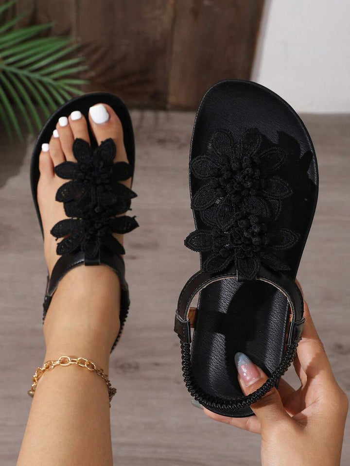 Flora | Elegant Floral Sandals