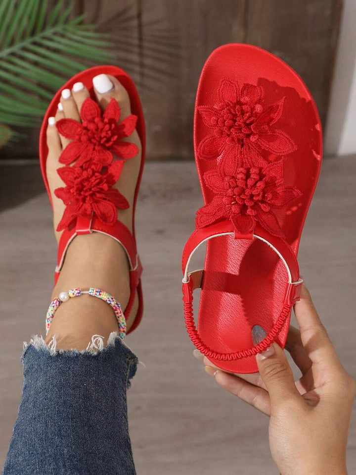 Flora | Elegant Floral Sandals