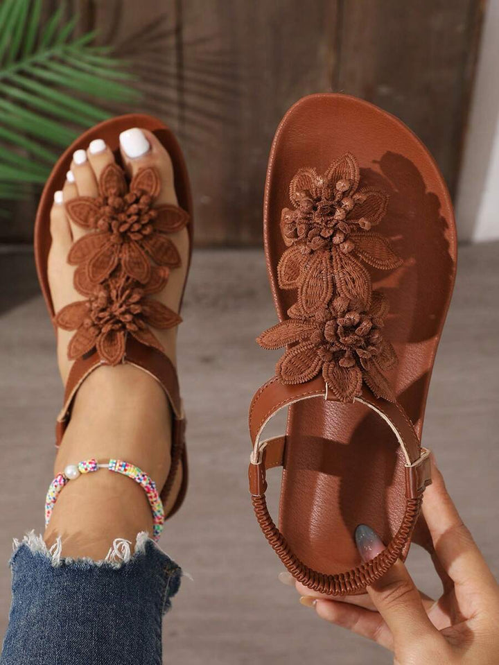 Flora | Elegant Floral Sandals