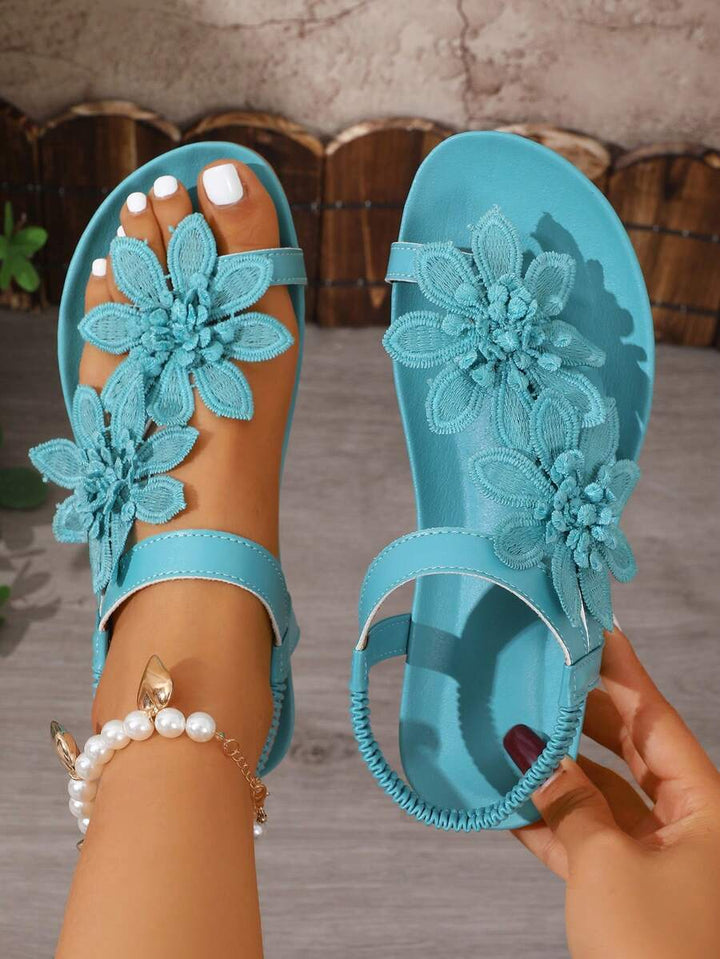 Flora | Elegant Floral Sandals