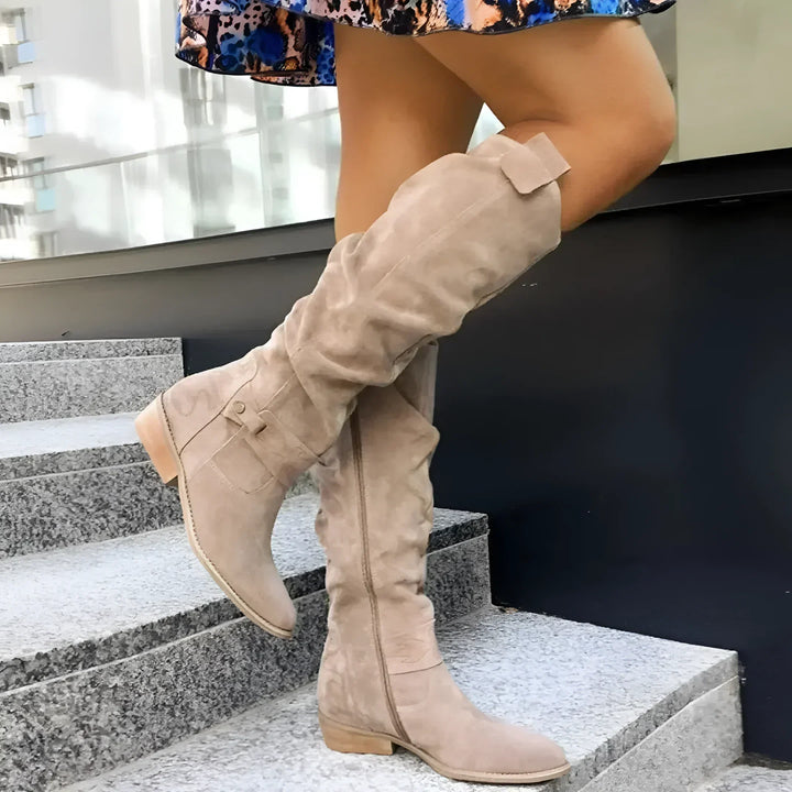 Claire | Bold Suede Boots