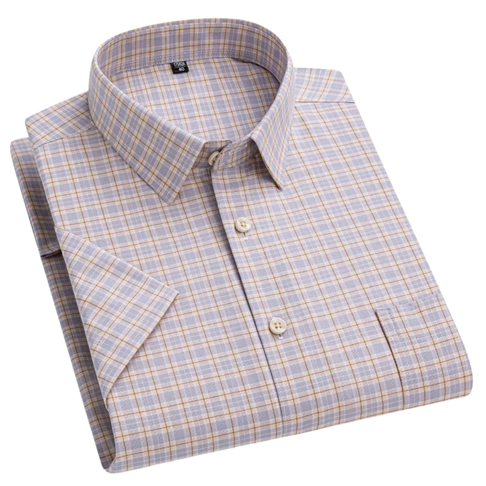 Zack | Short-sleeved cotton shirt