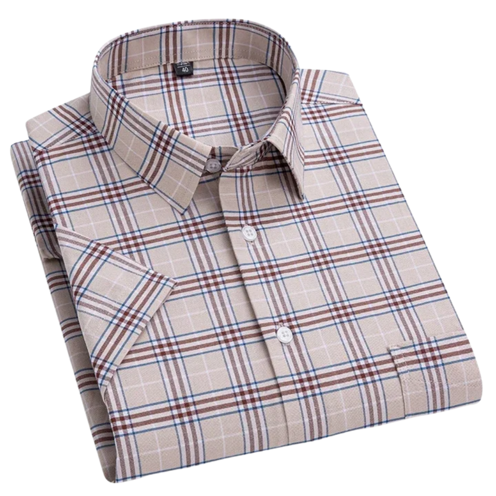Zack | Short-sleeved cotton shirt