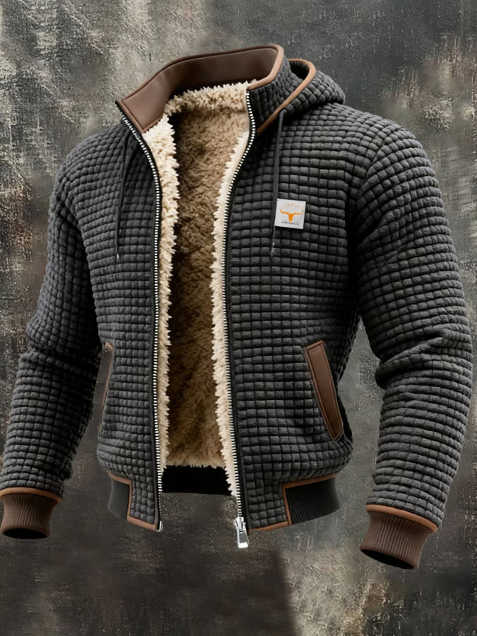 Meyer | Retro Outdoor Jacket with Checkered Pattern