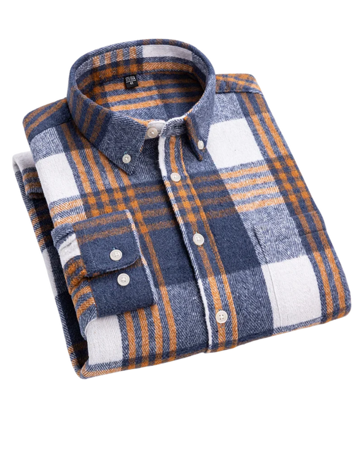 Malcolm | Checked cotton shirt
