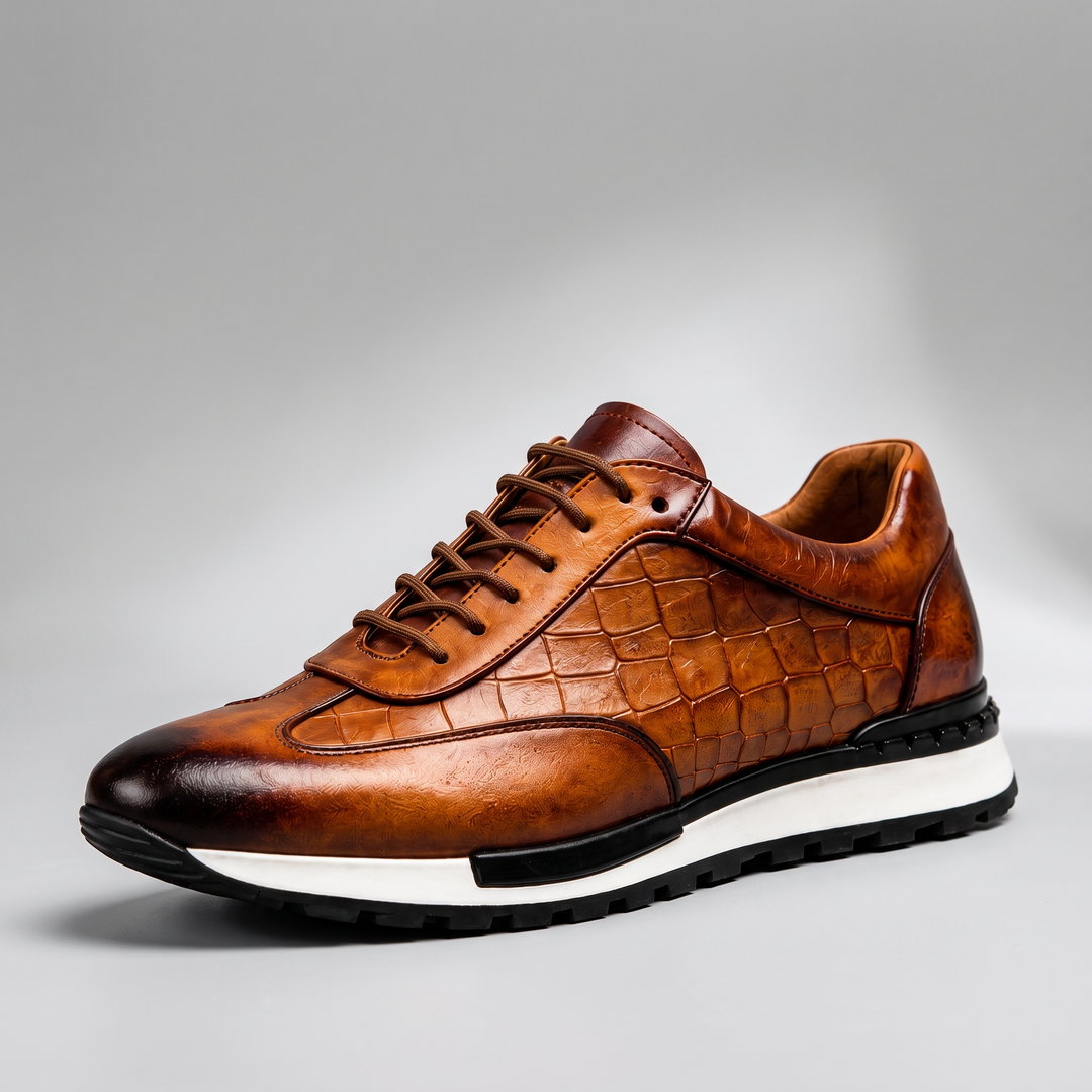 Lorenzo | Leather Trainers