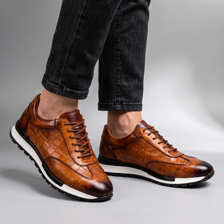 Lorenzo | Leather Trainers