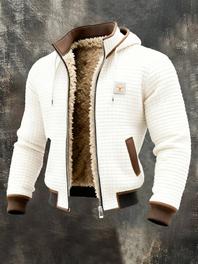 Meyer | Retro Outdoor Jacket with Checkered Pattern