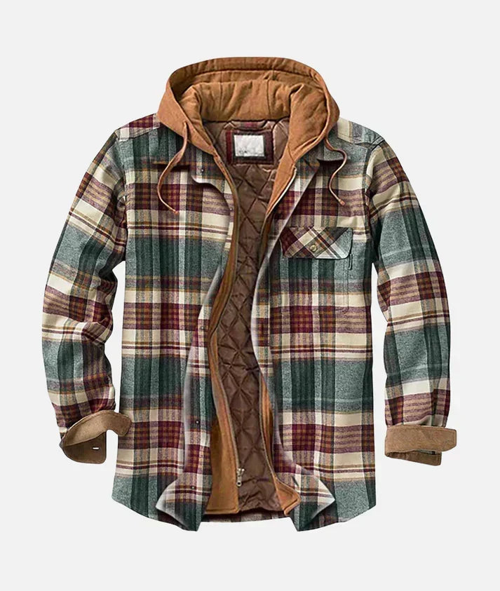 James | Checkered Patchwork Jacket