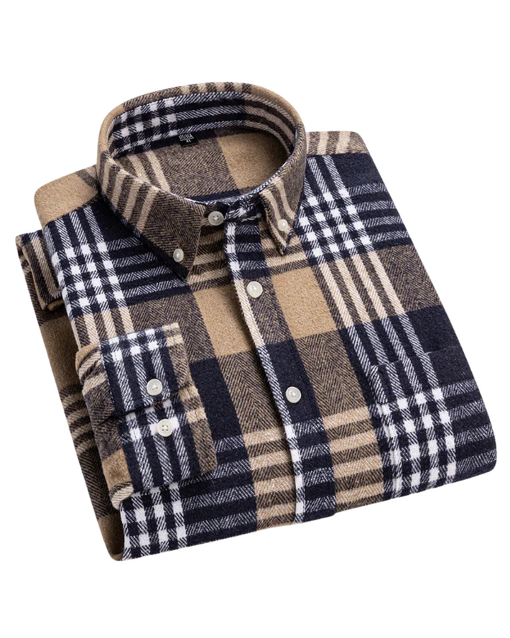 Malcolm | Checked cotton shirt