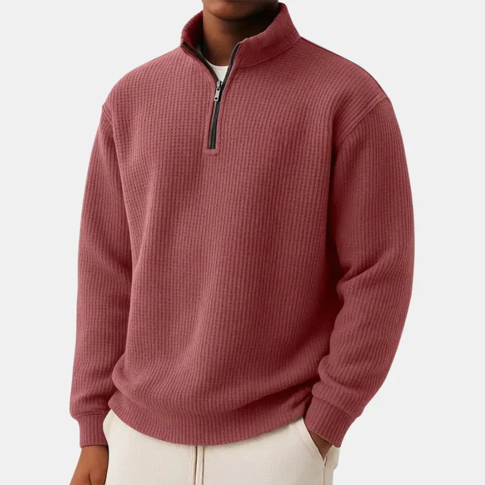 Shachar | Casual Zip-Up Sweater