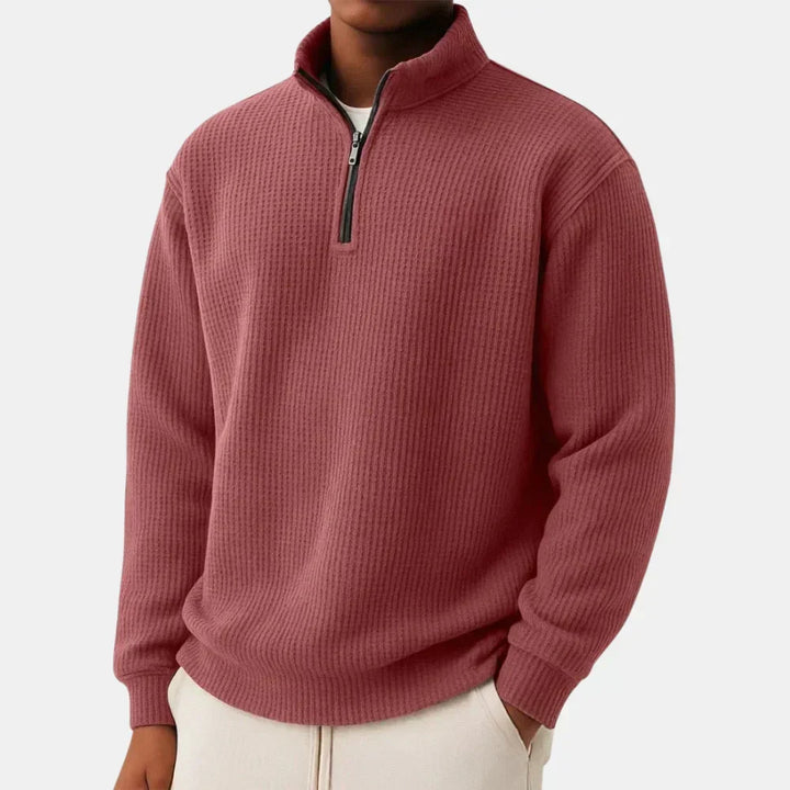 Shachar | Casual Zip-Up Sweater