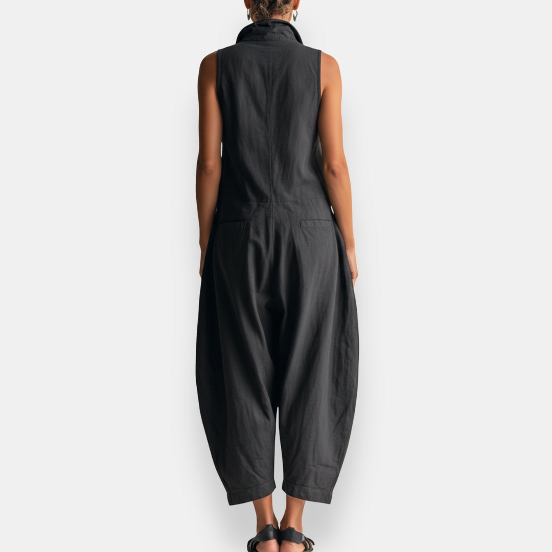 Geraldine | Oversized Sleeveless Jumpsuit