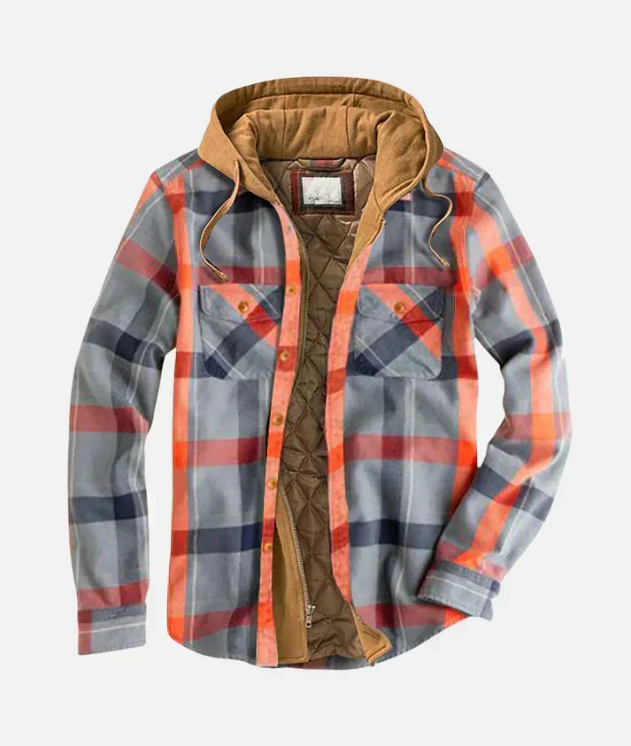 James | Checkered Patchwork Jacket