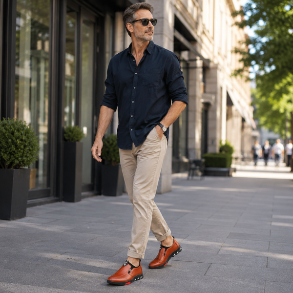 Cole | Elegant men's shoe with non-slip sole