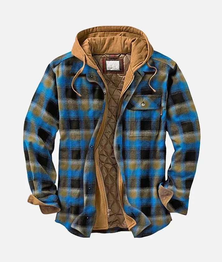 James | Checkered Patchwork Jacket
