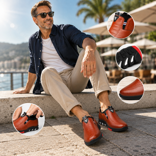 Cole | Elegant men's shoe with non-slip sole