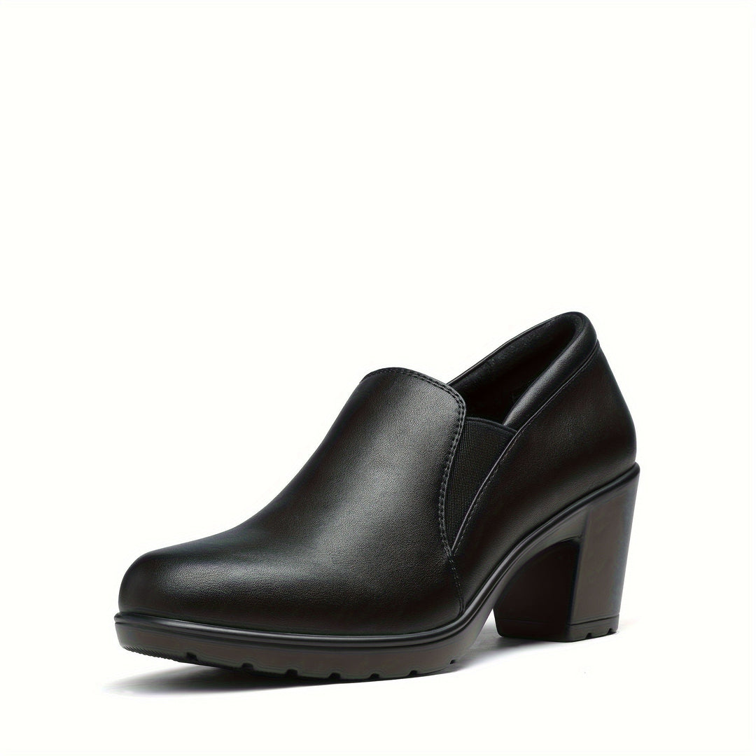 Millie | Block Heel Loafers