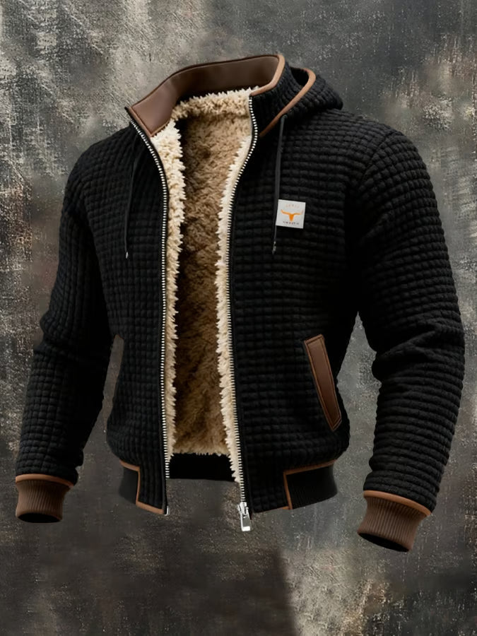 Meyer | Retro Outdoor Jacket with Checkered Pattern