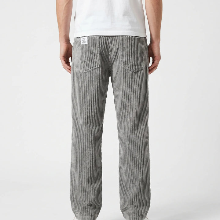 Austin | Men's Corduroy Trousers with Elastic Waist