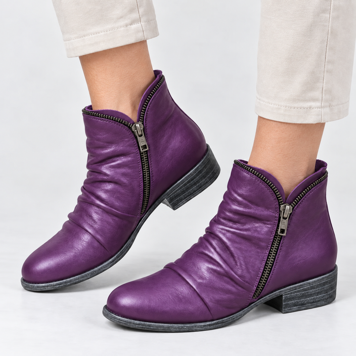 June | Women’s Comfortable Low Boots