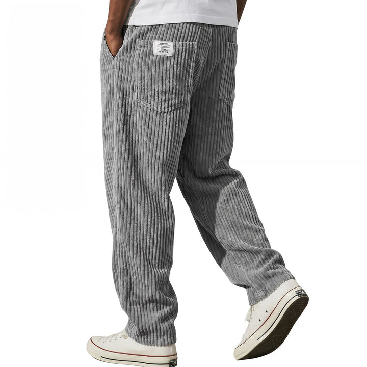 Austin | Men's Corduroy Trousers with Elastic Waist