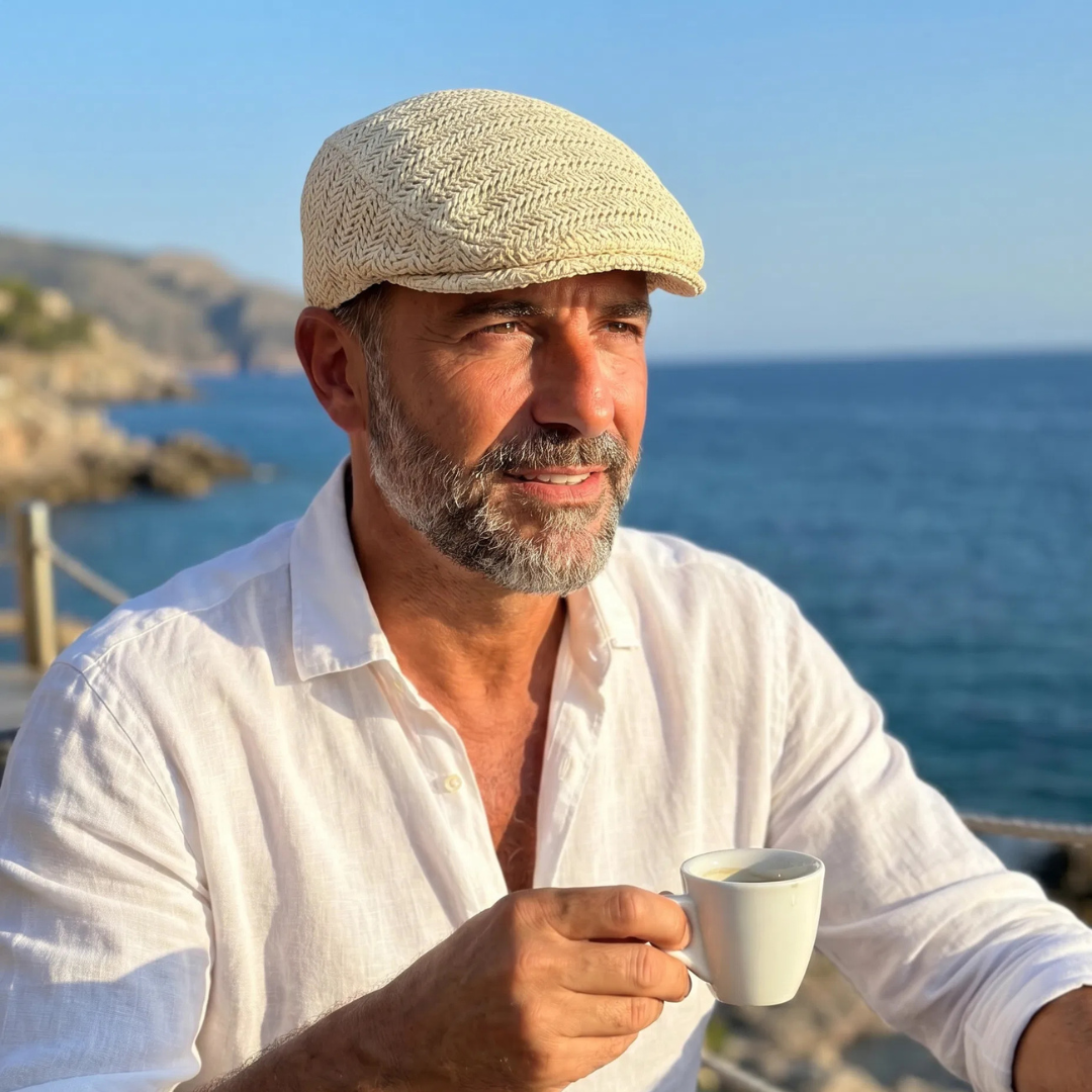 Salvatore | Summer Straw Cap