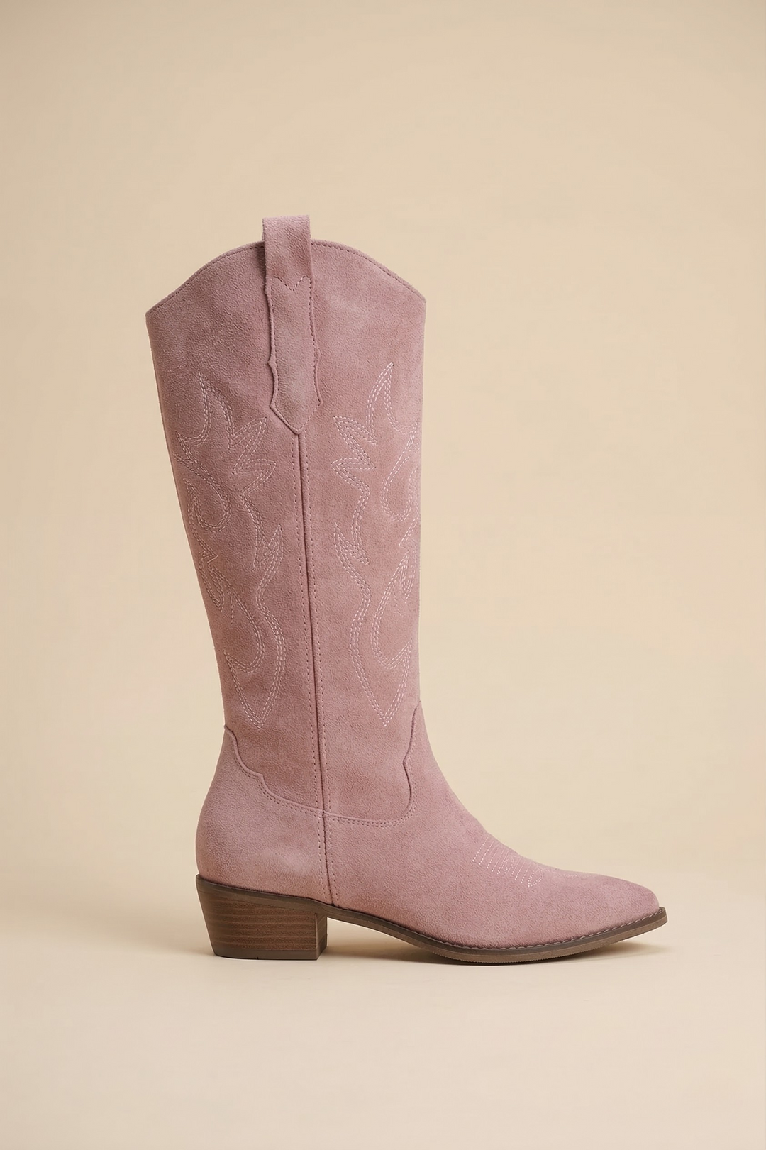 Women’s Knee-High Suede Cowboy Boots