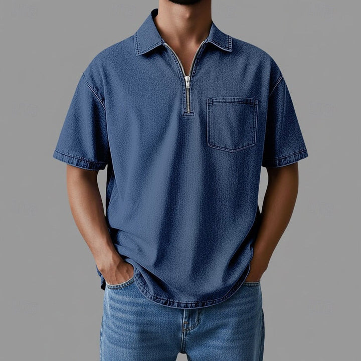Denton | Zip Denim Shirt