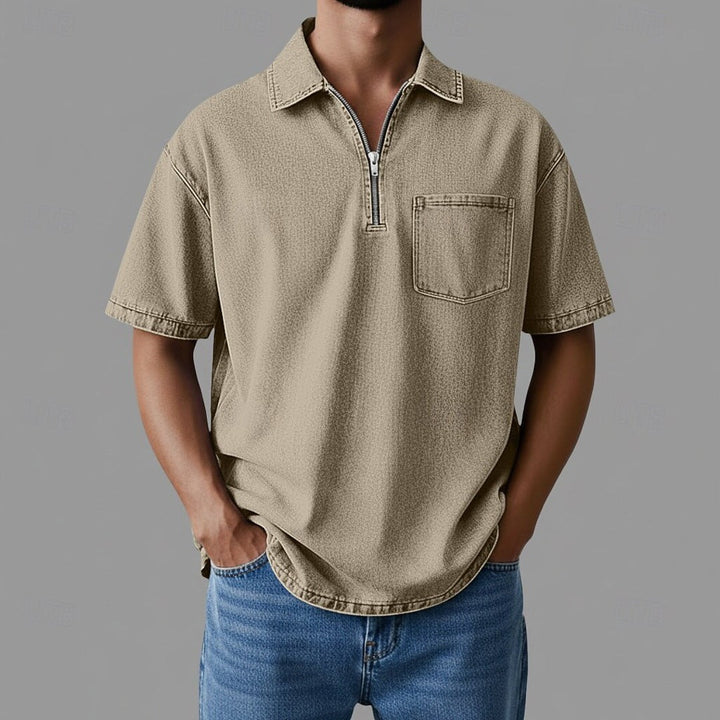 Denton | Zip Denim Shirt