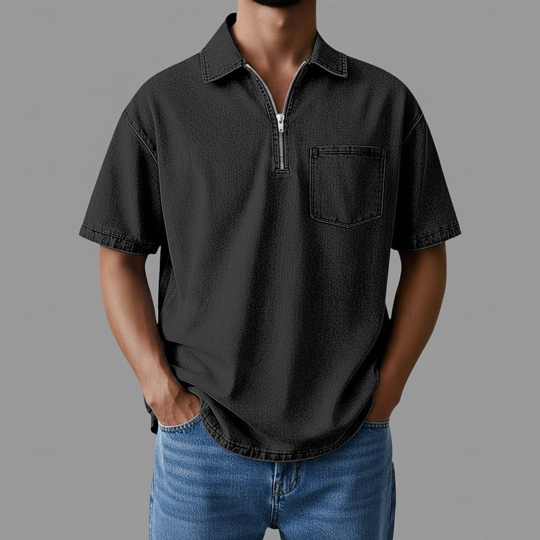 Denton | Zip Denim Shirt
