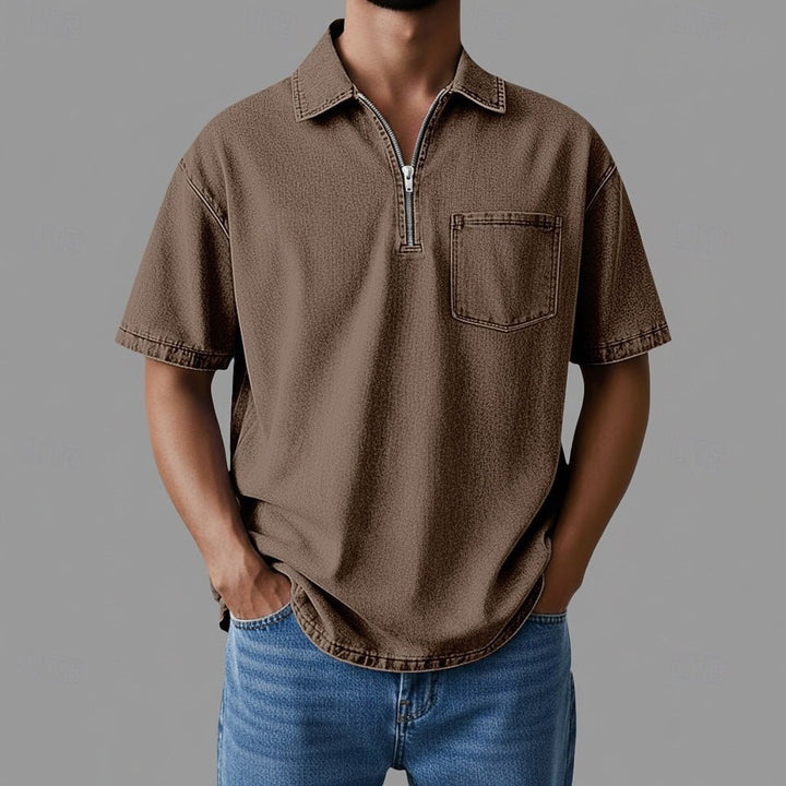 Denton | Zip Denim Shirt