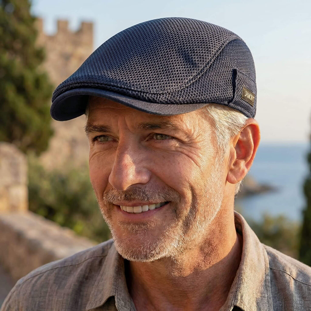 MeshCap | Premium Breathable Flat Cap