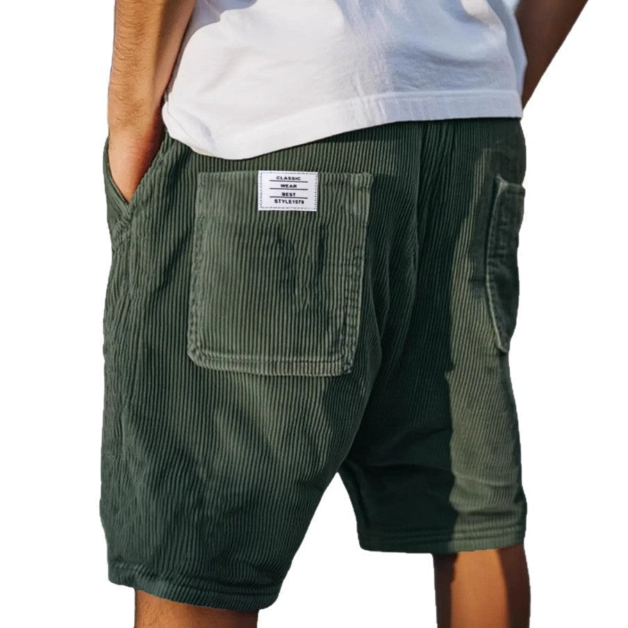 Victor | Stylish velour shorts