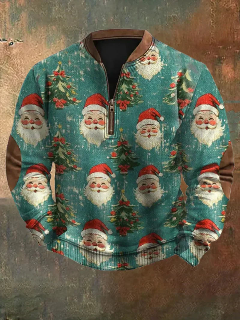 Leonardo | Christmas Jumper with Horseman print