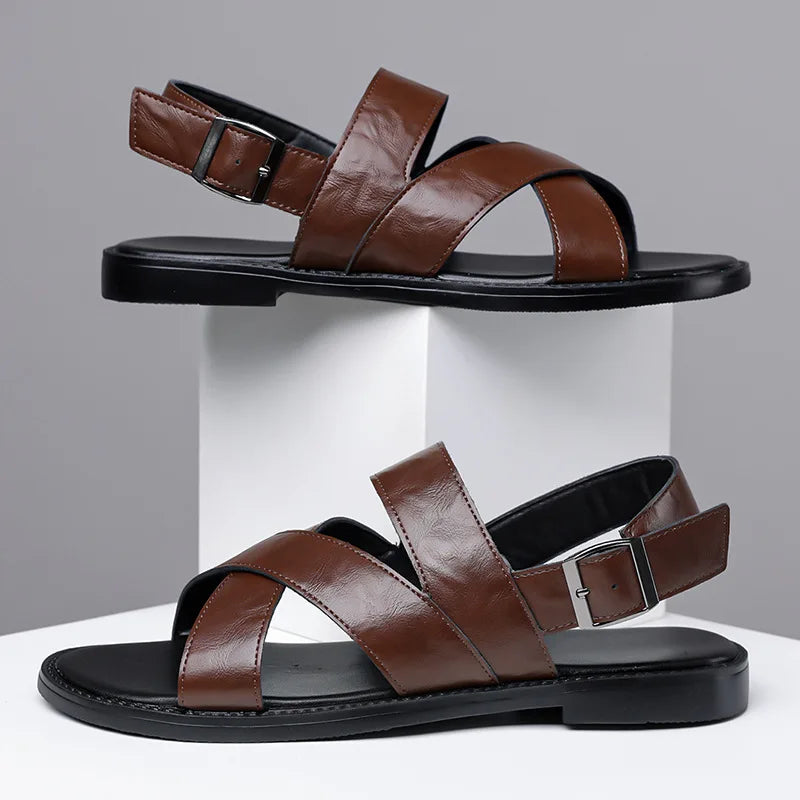 Richard | Premium Leather Men's Sandals